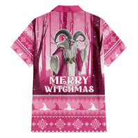 Christmas Naughty Witch Family Matching Short Sleeve Bodycon Dress and Hawaiian Shirt Merry Witchmas LT05 - Wonder Print Shop