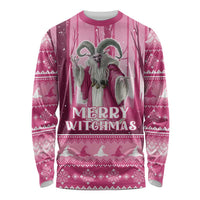 Christmas Naughty Witch Long Sleeve Shirt Merry Witchmas LT05 - Wonder Print Shop