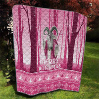 Christmas Naughty Witch Quilt Merry Witchmas LT05 - Wonder Print Shop