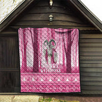 Christmas Naughty Witch Quilt Merry Witchmas LT05 - Wonder Print Shop