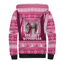 Christmas Naughty Witch Sherpa Hoodie Merry Witchmas LT05 - Wonder Print Shop