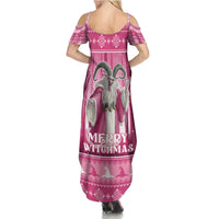 Christmas Naughty Witch Summer Maxi Dress Merry Witchmas LT05 - Wonder Print Shop