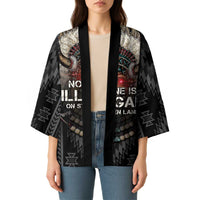 Native American Kimono No One Is Illegal On Stolen Land