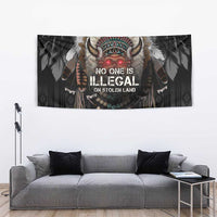 Native American Tapestry No One Is Illegal On Stolen Land