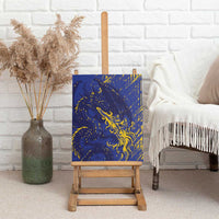 Bosnia And Herzegovina Canvas Wall Art Fierce Dragon Heritage