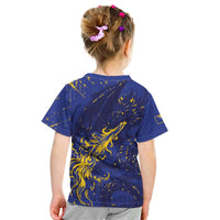 Bosnia And Herzegovina Kid T Shirt Fierce Dragon Heritage