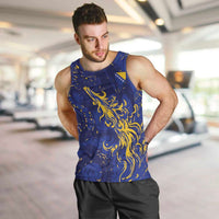 Bosnia And Herzegovina Men Tank Top Fierce Dragon Heritage