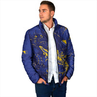 Bosnia And Herzegovina Padded Jacket Fierce Dragon Heritage
