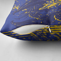 Bosnia And Herzegovina Pillow Cover Fierce Dragon Heritage