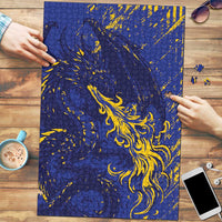 Bosnia And Herzegovina Puzzle Fierce Dragon Heritage