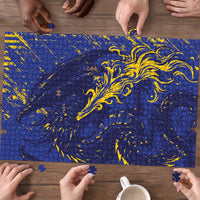 Bosnia And Herzegovina Puzzle Fierce Dragon Heritage