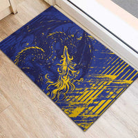 Bosnia And Herzegovina Rubber Doormat Fierce Dragon Heritage