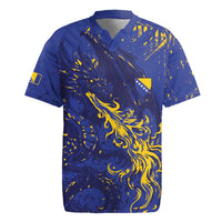 Bosnia And Herzegovina Rugby Jersey Fierce Dragon Heritage