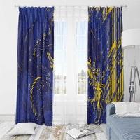 Bosnia And Herzegovina Window Curtain Fierce Dragon Heritage