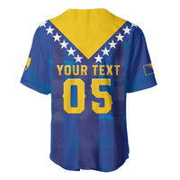 Custom Football 2026 Bosnia And Herzegovina Baseball Jersey Trophy Style