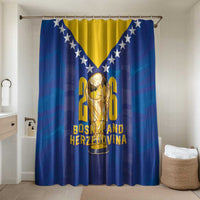 Football 2026 Bosnia And Herzegovina Bathroom Set Trophy Style