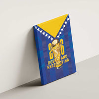 Football 2026 Bosnia And Herzegovina Canvas Wall Art Trophy Style