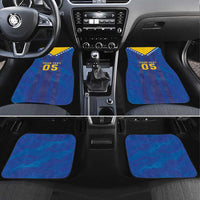 Custom Football 2026 Bosnia And Herzegovina Car Mats Trophy Style