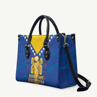 Football 2026 Bosnia And Herzegovina Leather Bag Trophy Style