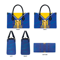 Football 2026 Bosnia And Herzegovina Leather Bag Trophy Style