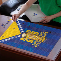 Football 2026 Bosnia And Herzegovina Puzzle Trophy Style
