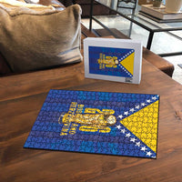 Football 2026 Bosnia And Herzegovina Puzzle Trophy Style