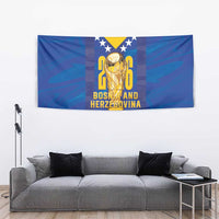 Football 2026 Bosnia And Herzegovina Tapestry Trophy Style