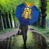 Football 2026 Bosnia And Herzegovina Umbrella Trophy Style
