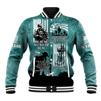 Veteran PTSD Baseball Jacket Not A Sign Of Weakness It Is Earned By Doing What Others Fear