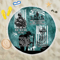 Veteran PTSD Beach Blanket Not A Sign Of Weakness It Is Earned By Doing What Others Fear