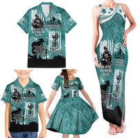 Veteran PTSD Family Matching Tank Maxi Dress and Hawaiian Shirt Not A Sign Of Weakness It Is Earned By Doing What Others Fear