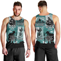 Veteran PTSD Men Tank Top Not A Sign Of Weakness It Is Earned By Doing What Others Fear