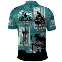 Veteran PTSD Polo Shirt Not A Sign Of Weakness It Is Earned By Doing What Others Fear