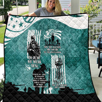 Veteran PTSD Quilt Not A Sign Of Weakness It Is Earned By Doing What Others Fear