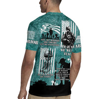 Veteran PTSD Rugby Jersey Not A Sign Of Weakness It Is Earned By Doing What Others Fear