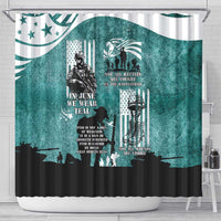 Veteran PTSD Shower Curtain Not A Sign Of Weakness It Is Earned By Doing What Others Fear