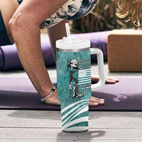 Veteran PTSD Tumbler With Handle Not A Sign Of Weakness It Is Earned By Doing What Others Fear