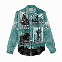 Veteran PTSD Women Casual Shirt Not A Sign Of Weakness It Is Earned By Doing What Others Fear