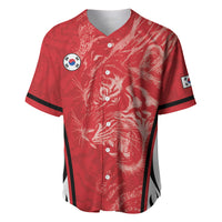 Custom South Korea Football 2026 Baseball Jersey Taegeuk Warriors Spirit Sporty Style