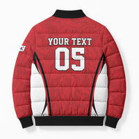 Custom South Korea Football 2026 Bomber Puffer Jacket Taegeuk Warriors Spirit Sporty Style