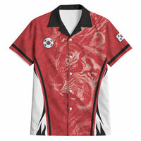 Custom South Korea Football 2026 Hawaiian Shirt Taegeuk Warriors Spirit Sporty Style