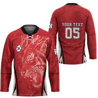 Custom South Korea Football 2026 Hockey Jersey Taegeuk Warriors Spirit Sporty Style