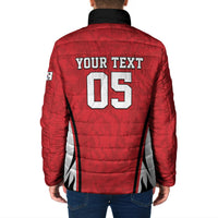 Custom South Korea Football 2026 Padded Jacket Taegeuk Warriors Spirit Sporty Style