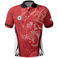 Custom South Korea Football 2026 Polo Shirt Taegeuk Warriors Spirit Sporty Style