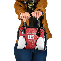 Custom South Korea Football 2026 Shoulder Handbag Taegeuk Warriors Spirit Sporty Style