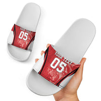Custom South Korea Football 2026 Slide Sandals Taegeuk Warriors Spirit Sporty Style