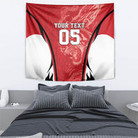 Custom South Korea Football 2026 Tapestry Taegeuk Warriors Spirit Sporty Style