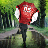 Custom South Korea Football 2026 Umbrella Taegeuk Warriors Spirit Sporty Style