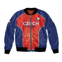 Custom Czechia Football 2026 Bomber Jacket National Lion Unique Style