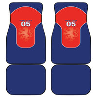 Custom Czechia Football 2026 Car Mats National Lion Unique Style